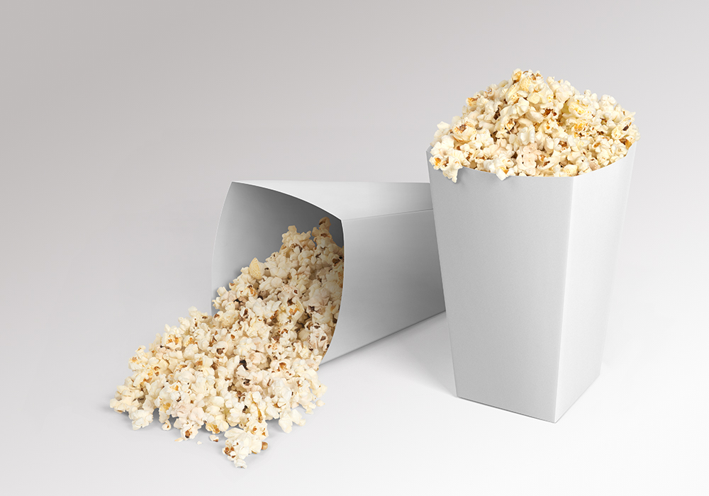 Download Free Popcorn Box Mockup