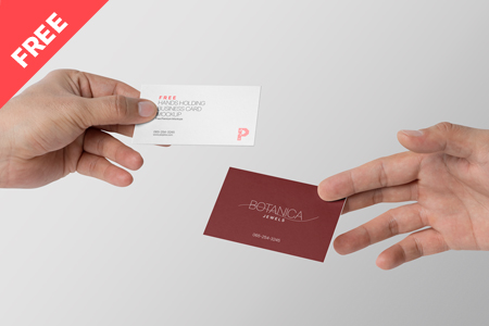 Two Business Card Mockup