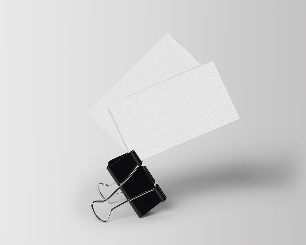 Free-Paper-Clipped-Business-Card-Mockup