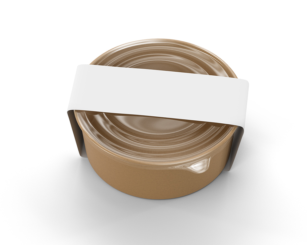 Free Salad Paper Bowl Container Mockup